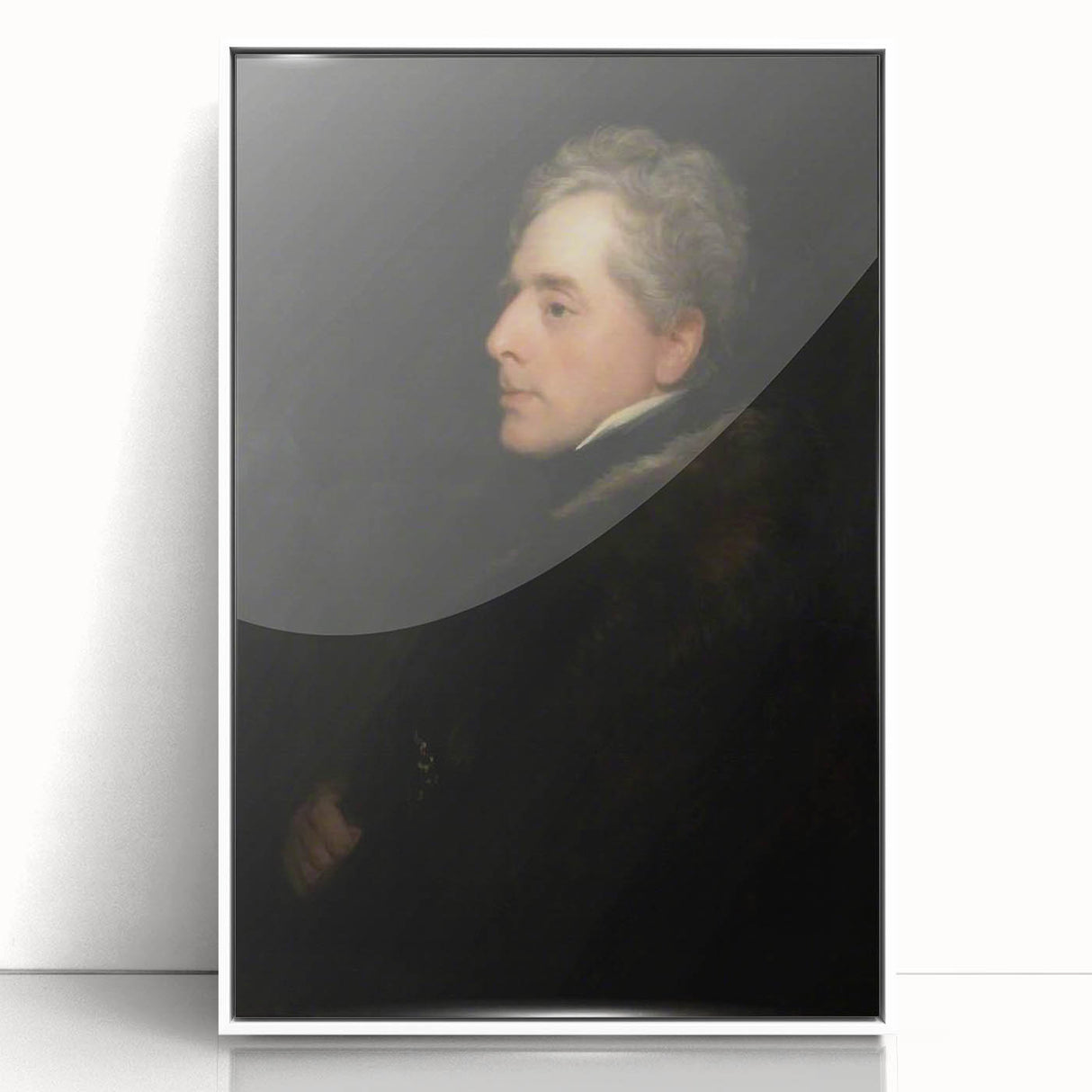 Dark Academia Wall Art - Vintage Gothic Portrait of a Noble Gentleman