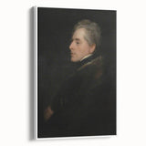 Dark Academia Wall Art - Vintage Gothic Portrait of a Noble Gentleman