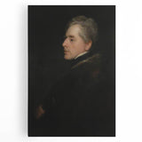 Dark Academia Wall Art - Vintage Gothic Portrait of a Noble Gentleman