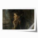 Dark Academia Wall Art - Moody Aesthetic Decor - Shadowy Art Pieces