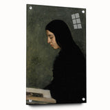 Dark Academia Wall Art - Moody Aesthetic Shadowy Art for Study Decor