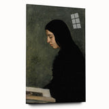 Dark Academia Wall Art - Moody Aesthetic Shadowy Art for Study Decor