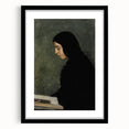 Dark Academia Wall Art - Moody Aesthetic Shadowy Art for Study Decor