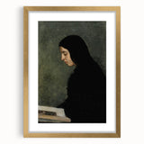 Dark Academia Wall Art - Moody Aesthetic Shadowy Art for Study Decor