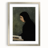 Dark Academia Wall Art - Moody Aesthetic Shadowy Art for Study Decor