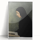 Dark Academia Wall Art - Moody Aesthetic Shadowy Art for Study Decor