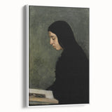 Dark Academia Wall Art - Moody Aesthetic Shadowy Art for Study Decor