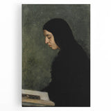 Dark Academia Wall Art - Moody Aesthetic Shadowy Art for Study Decor