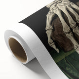 Dark Academia Wall Art - Gothic Skeleton Hand for Moody Aesthetic Decor
