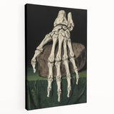 Dark Academia Wall Art - Gothic Skeleton Hand for Moody Aesthetic Decor