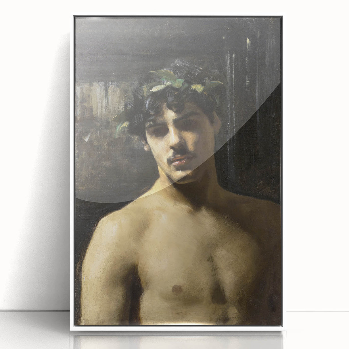 Dark Academia Wall Art – Moody Aesthetic Decor of Classical Portraiture