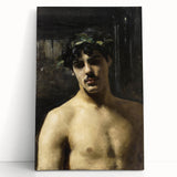 Dark Academia Wall Art – Moody Aesthetic Decor of Classical Portraiture