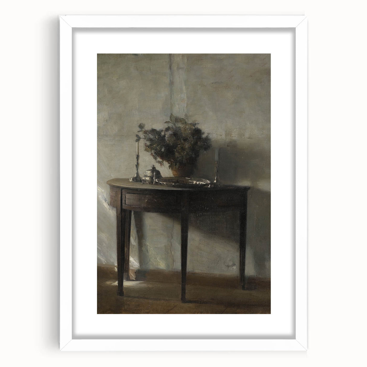 Moody Shadowy Art Pieces | Dark Academia Wall Art for Gothic Interiors