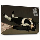 Dark Academia Wall Art – Fallen Matador in Classic Gothic Scene