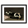 Dark Academia Wall Art – Fallen Matador in Classic Gothic Scene