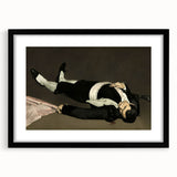 Dark Academia Wall Art – Fallen Matador in Classic Gothic Scene