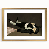 Dark Academia Wall Art – Fallen Matador in Classic Gothic Scene