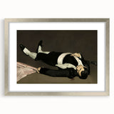 Dark Academia Wall Art – Fallen Matador in Classic Gothic Scene