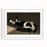 Dark Academia Wall Art – Fallen Matador in Classic Gothic Scene