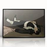 Dark Academia Wall Art – Fallen Matador in Classic Gothic Scene