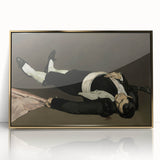 Dark Academia Wall Art – Fallen Matador in Classic Gothic Scene