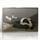Dark Academia Wall Art – Fallen Matador in Classic Gothic Scene