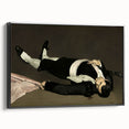 Dark Academia Wall Art – Fallen Matador in Classic Gothic Scene