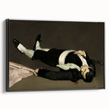 Dark Academia Wall Art – Fallen Matador in Classic Gothic Scene