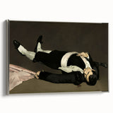 Dark Academia Wall Art – Fallen Matador in Classic Gothic Scene