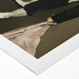 Dark Academia Wall Art – Fallen Matador in Classic Gothic Scene