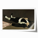 Dark Academia Wall Art – Fallen Matador in Classic Gothic Scene