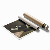 Dark Academia Wall Art – Fallen Matador in Classic Gothic Scene