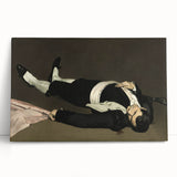 Dark Academia Wall Art – Fallen Matador in Classic Gothic Scene