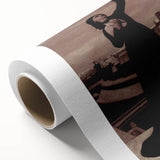 Dark Academia Wall Art - Vintage Gothic Print of Mysterious Woman in Black