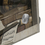 Dark Academia Wall Art – Still Life with Owl, Books, and Violin