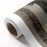 Dark Academia Wall Art – Still Life with Owl, Books, and Violin