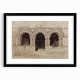 Dark Moody Wall Art - Ancient Archways Study - Timeless Dark Prints