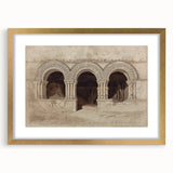 Dark Moody Wall Art - Ancient Archways Study - Timeless Dark Prints