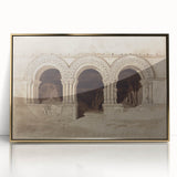Dark Moody Wall Art - Ancient Archways Study - Timeless Dark Prints