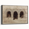 Dark Moody Wall Art - Ancient Archways Study - Timeless Dark Prints