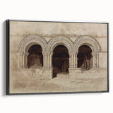 Dark Moody Wall Art - Ancient Archways Study - Timeless Dark Prints