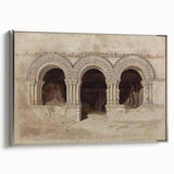 Dark Moody Wall Art - Ancient Archways Study - Timeless Dark Prints
