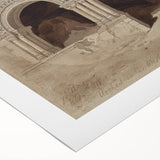 Dark Moody Wall Art - Ancient Archways Study - Timeless Dark Prints