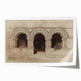 Dark Moody Wall Art - Ancient Archways Study - Timeless Dark Prints