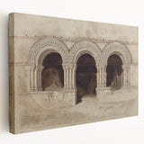 Dark Moody Wall Art - Ancient Archways Study - Timeless Dark Prints