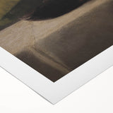 Dark Moody Still Life: White Flower in Vase Wall Art for Home Decor