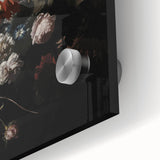 Dramatic Dark Floral Art: Moody Bouquet Wall Print for Interior Decor