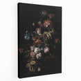 Dramatic Dark Floral Art: Moody Bouquet Wall Print for Interior Decor
