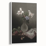 Dark Moody Wall Art: Dramatic Floral Still Life for Timeless Interiors
