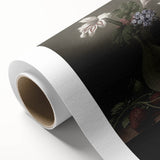 Dark Moody Wall Art: Dramatic Floral Still Life for Timeless Interiors